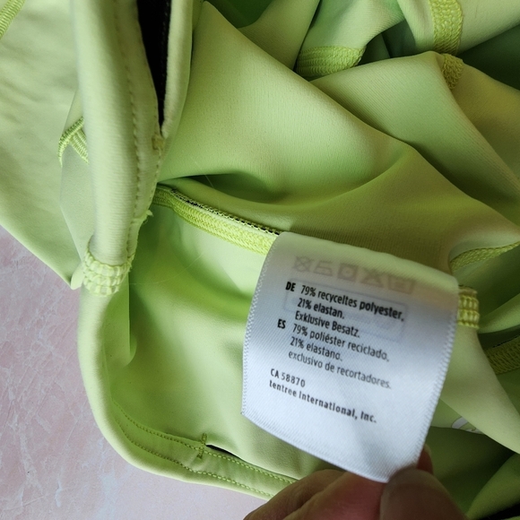 TENTREE In motion bike shorts athletic shorts in lime green size Small - Picture 7 of 9